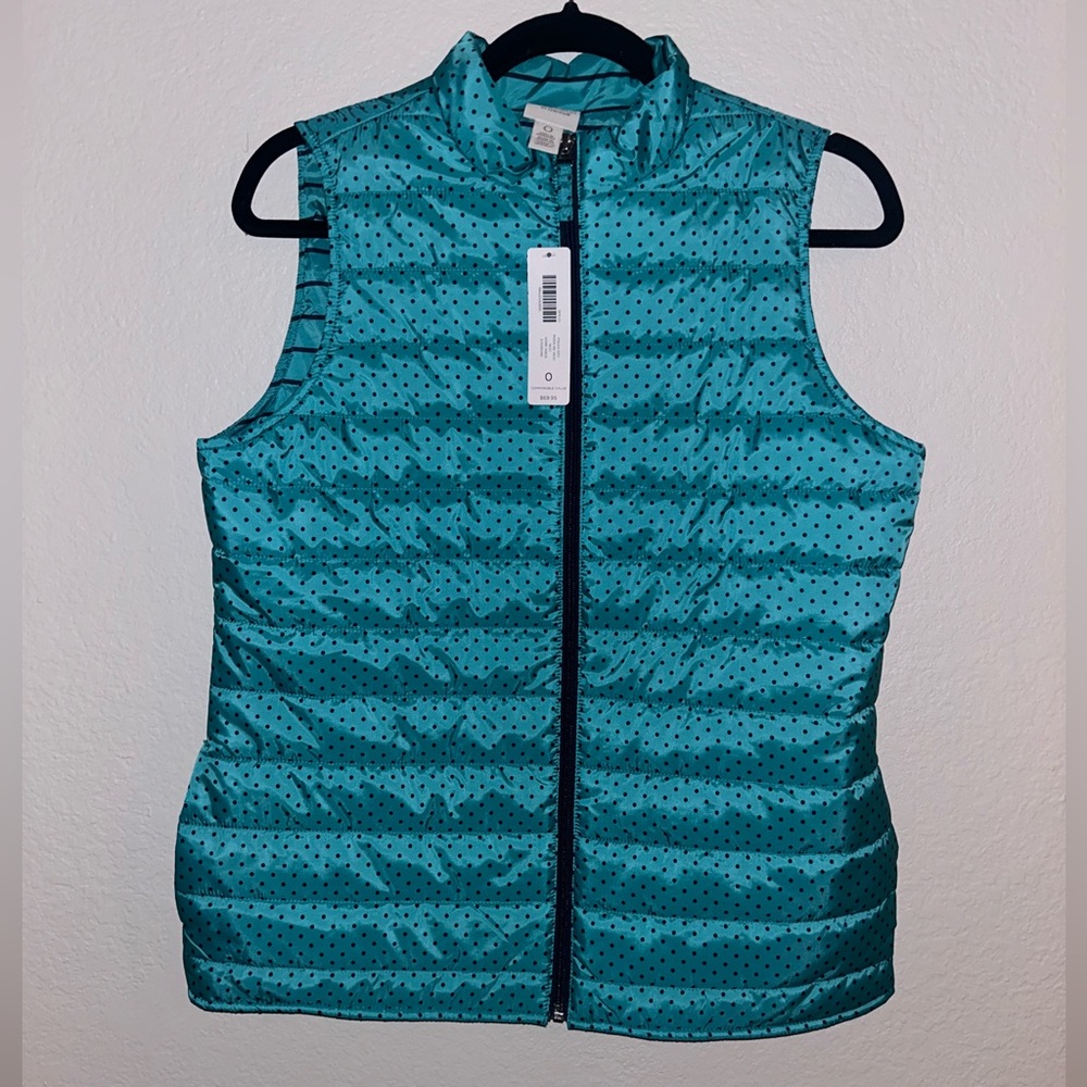 Polka Dot Vest by Chicos